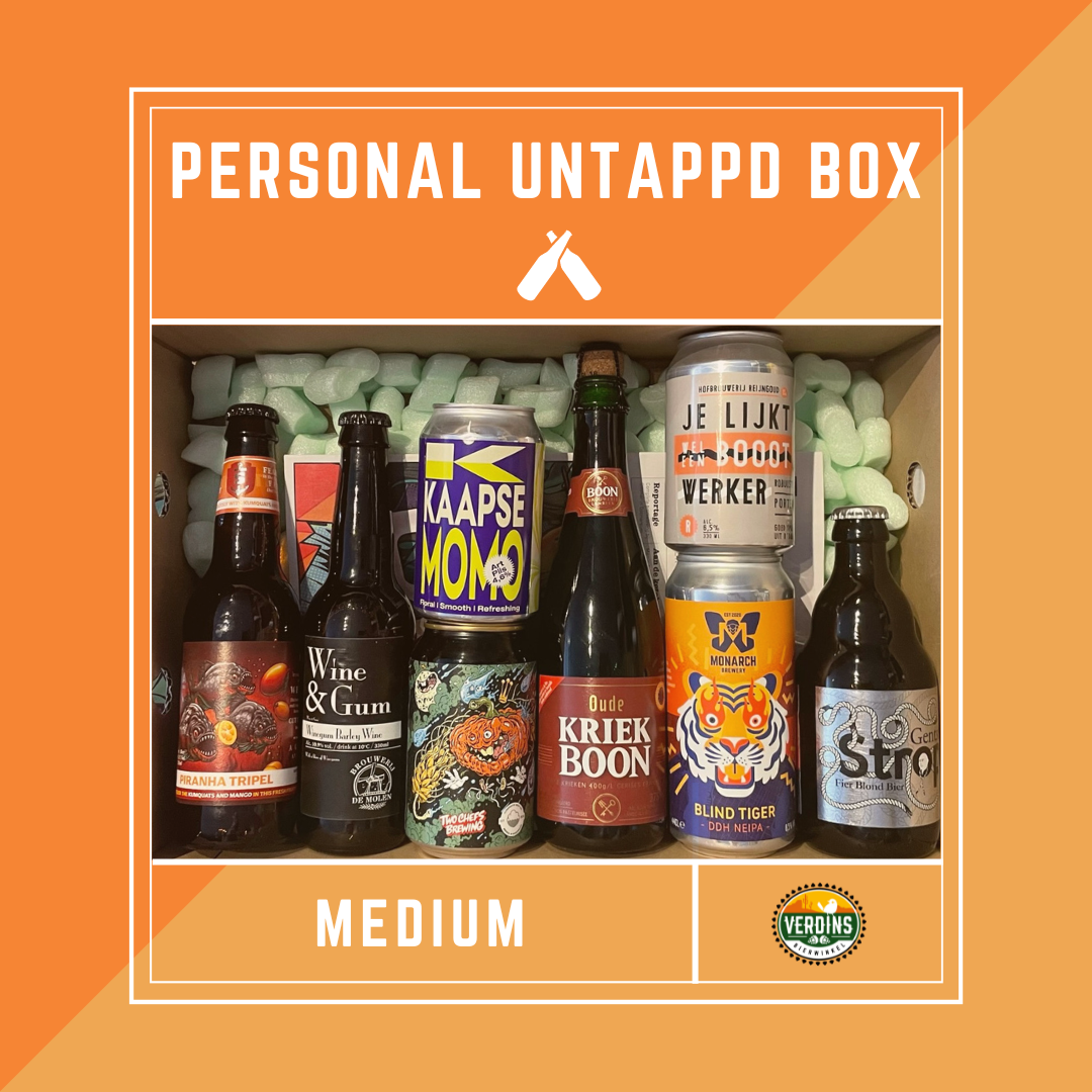 Paquet Untappd compilé personnellement de taille moyenne