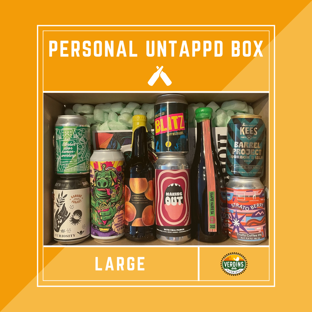Grand paquet Untappd compilé personnellement
