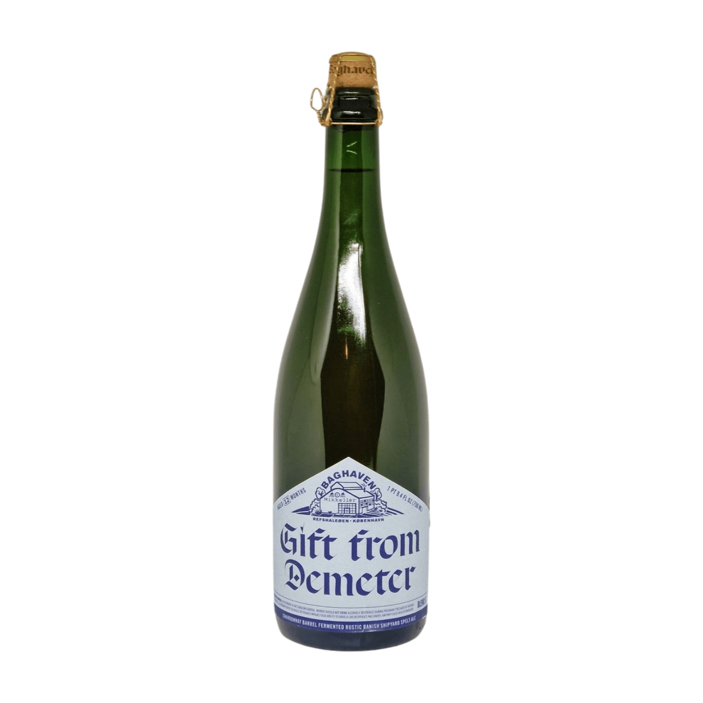 Cadeau de Demeter pour la brasserie Baghaven | Vin BA Wild Ale