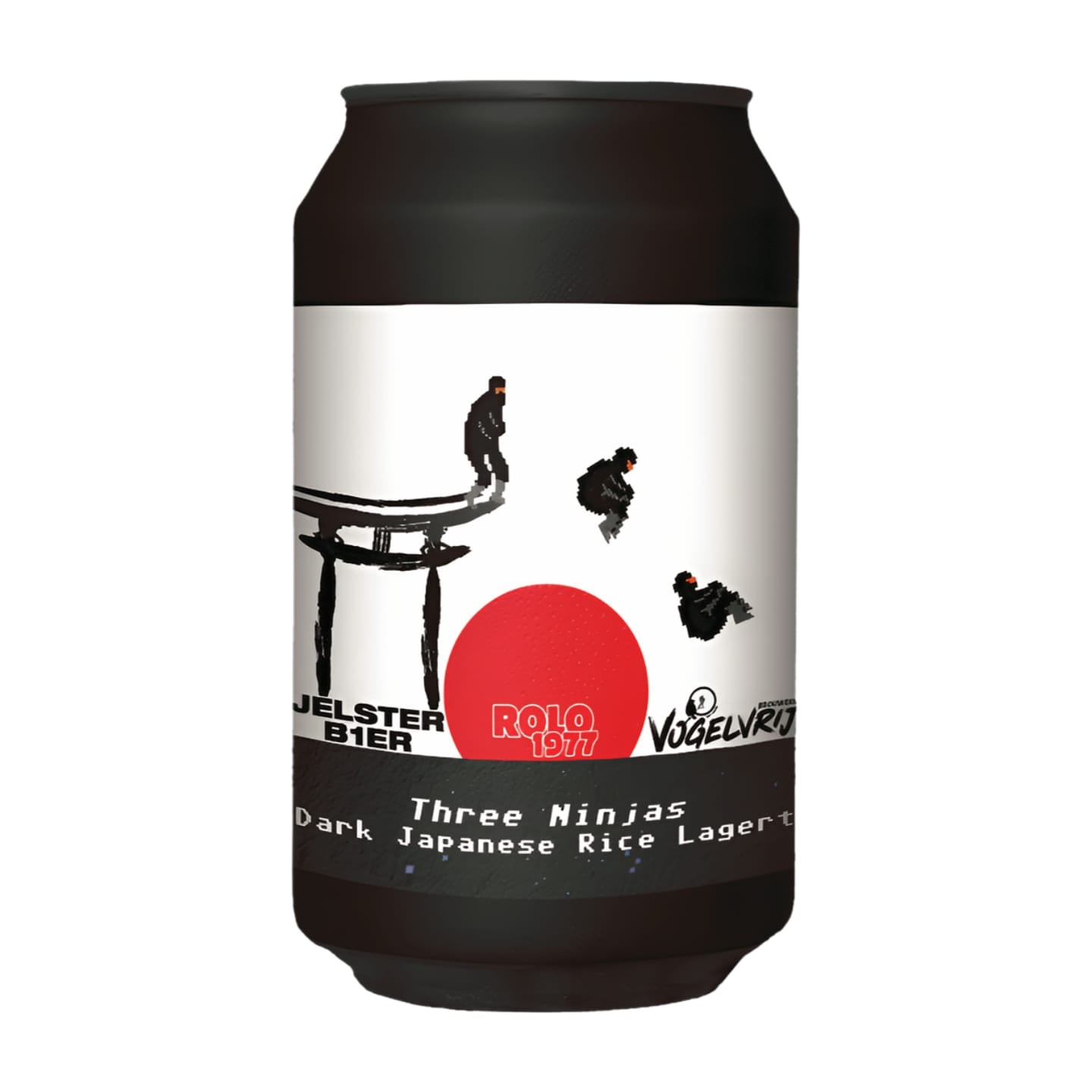 Jelster X Rolo 1977 X Vogelvrij Trois Ninjas | Bière blonde