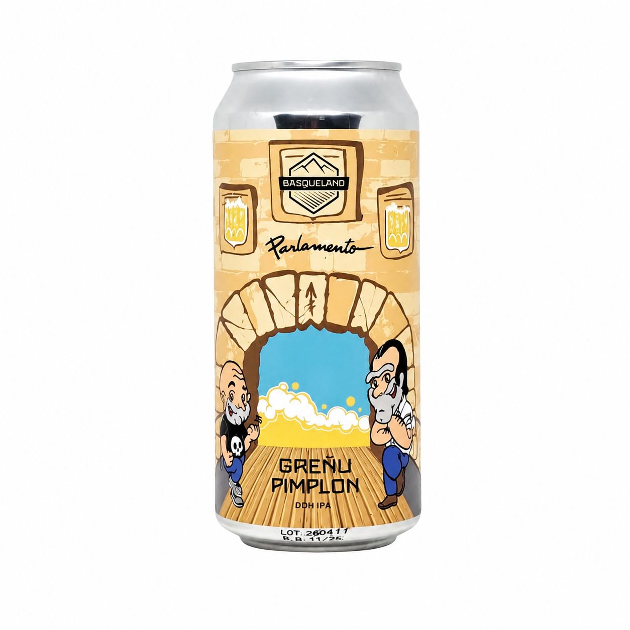 Basqueland x Parlamento Greñu Pimplon | NEIPA