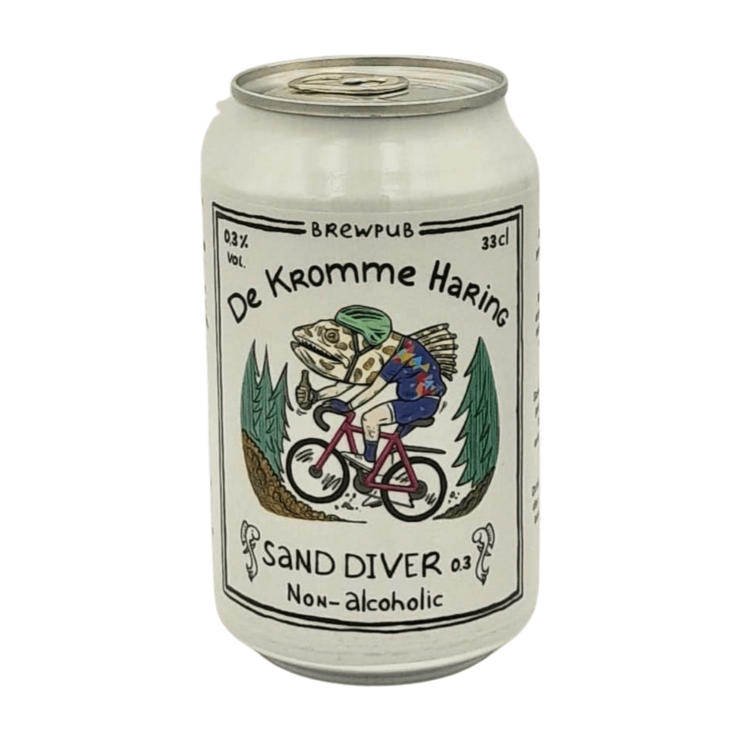De Kromme Haring Sand Diver | Non Alcoholic Sour Webshop Online Verdins Bierwinkel Rotterdam