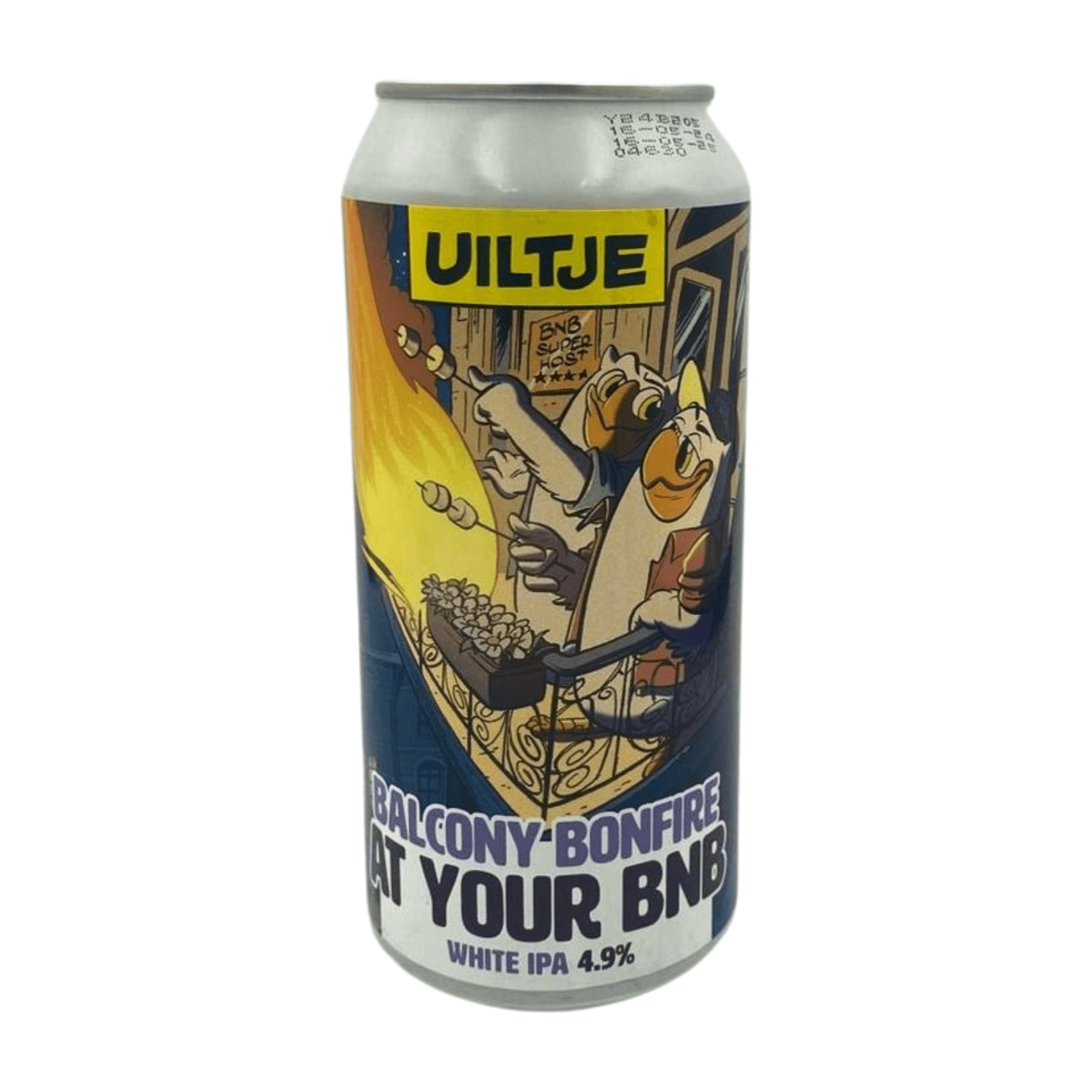 Feu de camp Owl Balcony dans votre chambre d'hôtes | White IPA