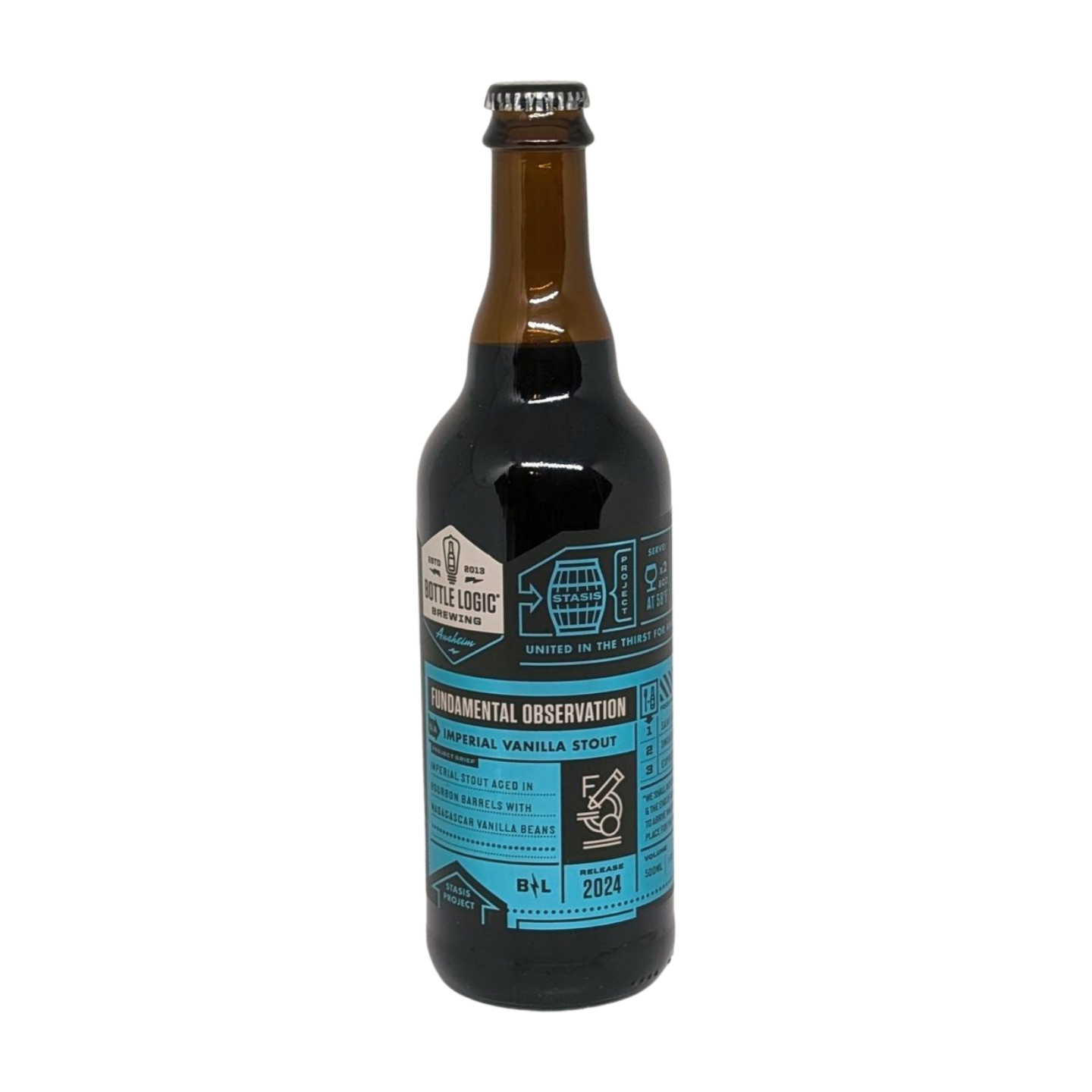 Observation fondamentale de Bottle Logic Brewing 2024 | BA Stout