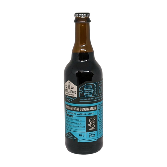 Observation fondamentale de Bottle Logic Brewing 2024 | BA Stout