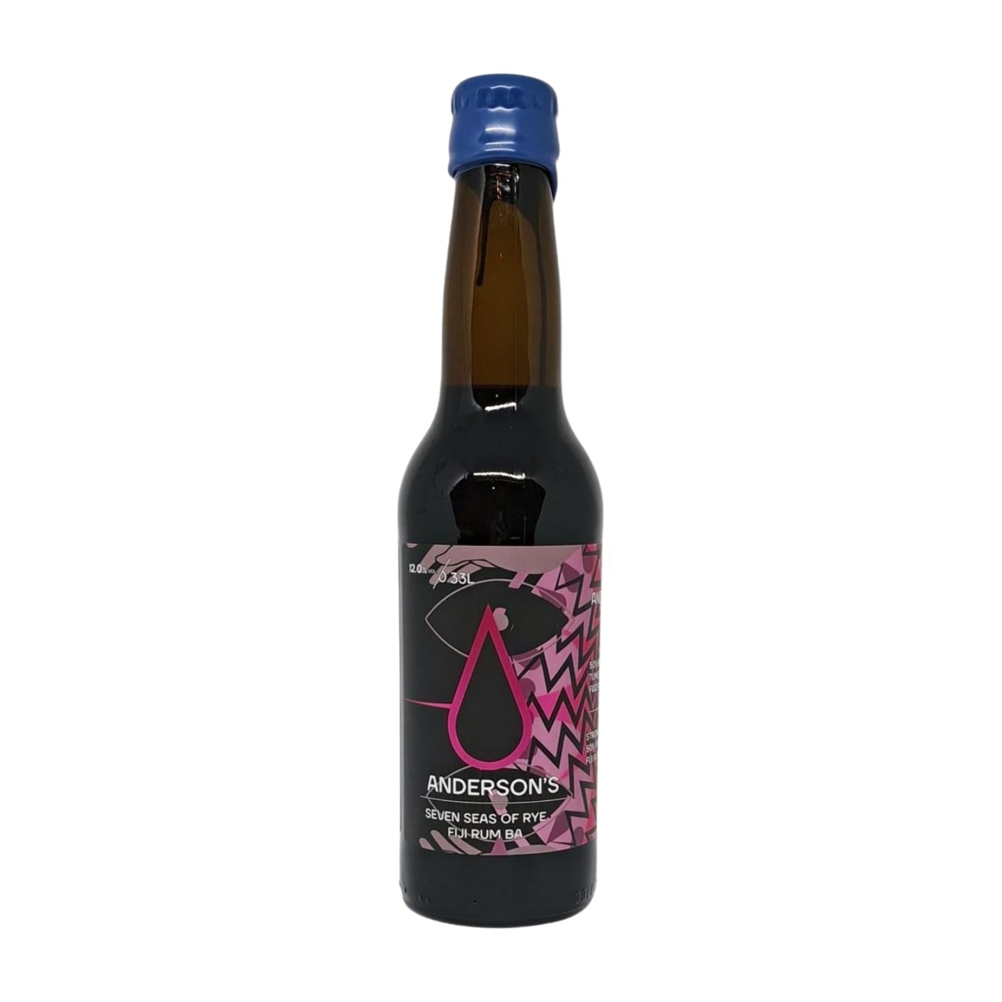 Rhum des Sept Mers de Rye d'Anderson (Fidji) BA | Imperial Stout