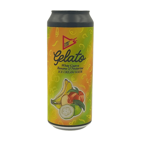 Funky Fluid Gelato White Guave Banana & Nectarine | Fruited Sour Webshop Online Verdins Bierwinkel Rotterdam