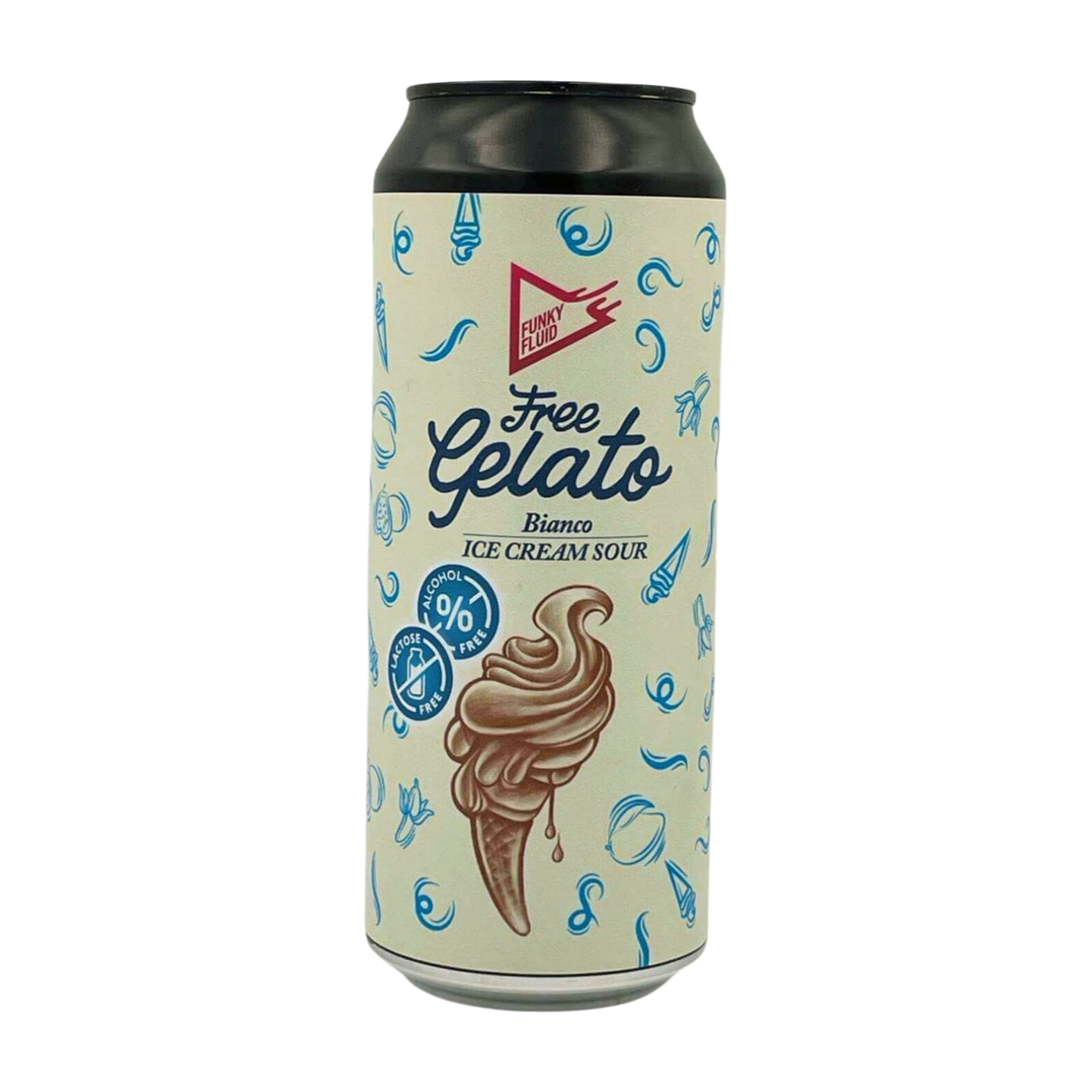 Funky Fluid Free Gelato Bianco Lactose Free Gelato Sour Webshop Online Verdins Bierwinkel Rotterdam 