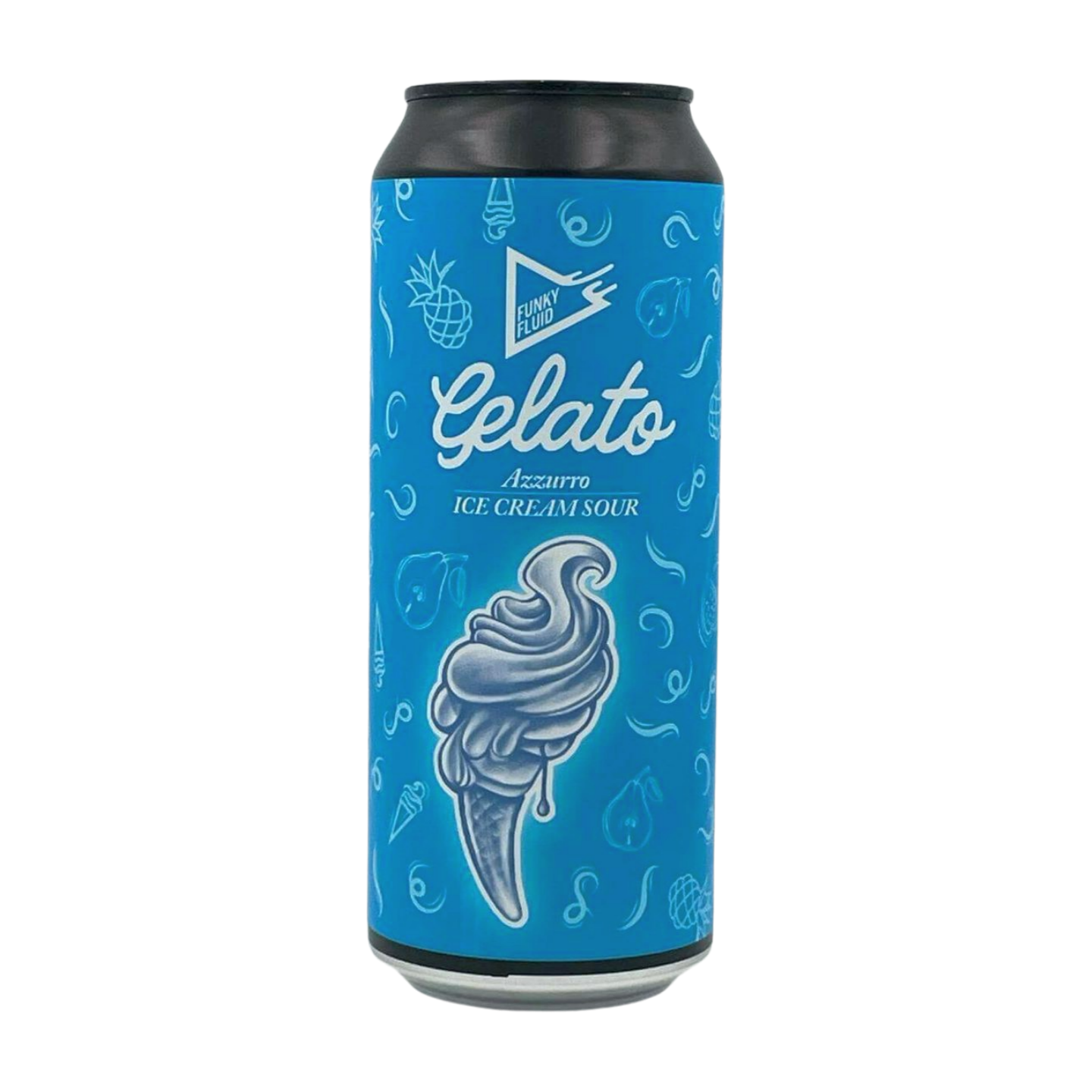 Funky Fluid Gelato Azzuro pastry smoothie sour Webshop Online Verdins Bierwinkel Rotterdam 