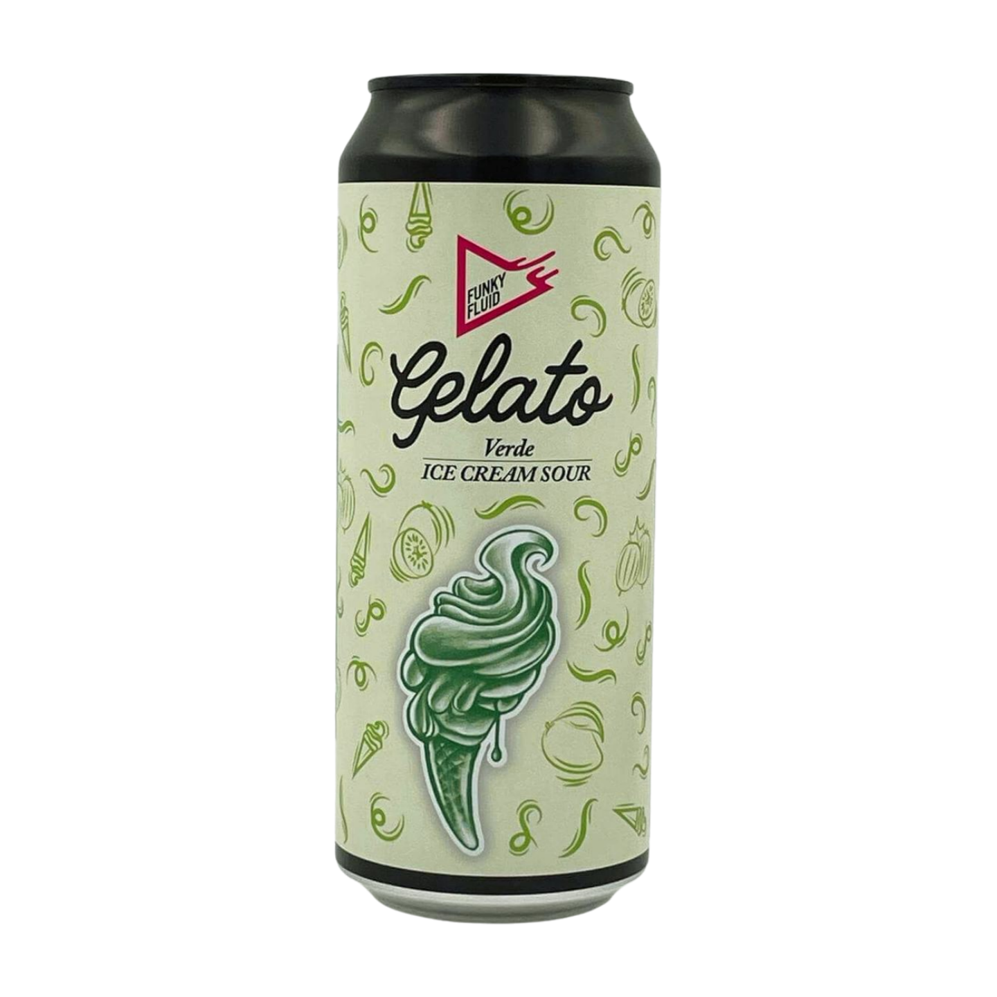 Funky Fluid Gelato Verde smoothie pastry sour Webshop Online Verdins Bierwinkel Rotterdam 