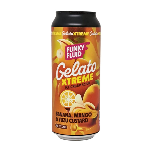 Funky Fluid Gelato XTREME: Banana, Mango & Yuzu Custard Smoothie Sour
