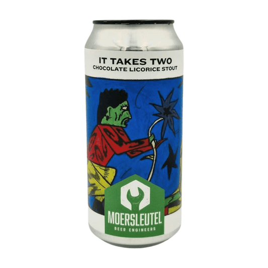 Moersleutel X Kees It Takes Two | Chocolate Liquorice Stout Webshop Online Verdins Bierwinkel Rotterdam