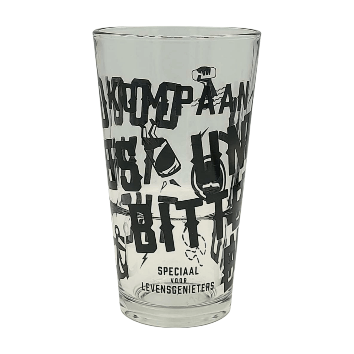 Kompaan Levensgenieter Glas | Glas Webshop Online Verdins Bierwinkel Rotterdam