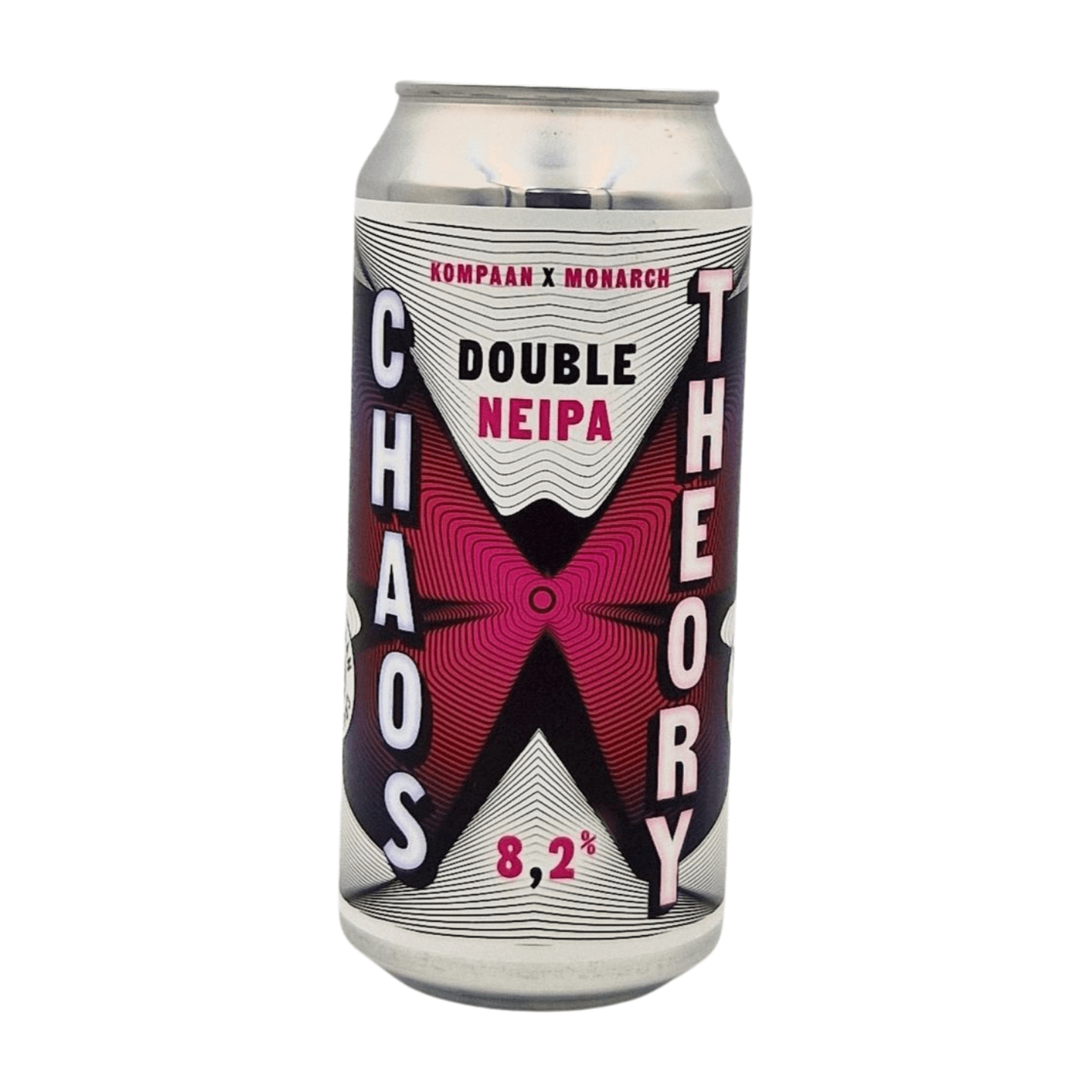Théorie du chaos de la brasserie Kompaan X Monarch | Double NEIPA 
