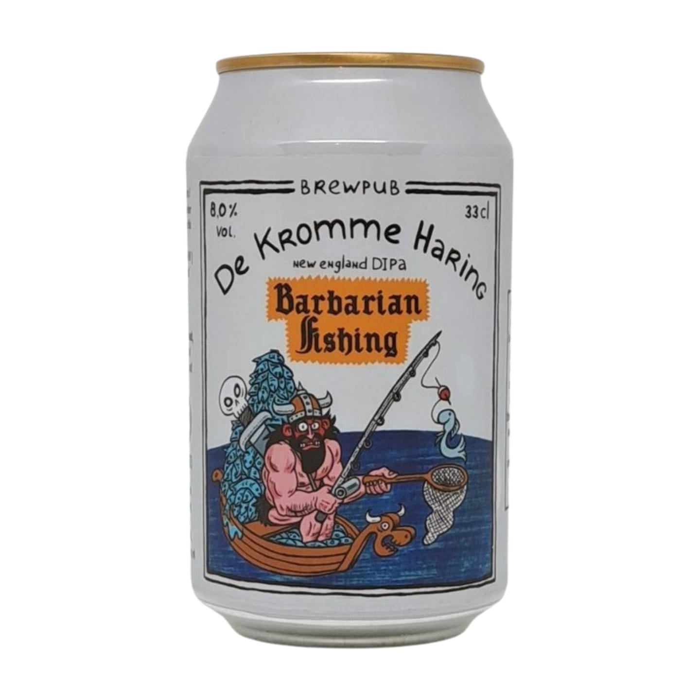 De Kromme Pêche barbare au hareng Citra/Krush | NEIPA