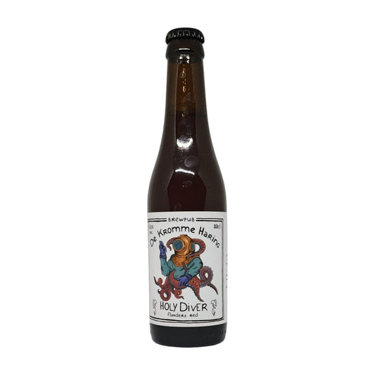 De Kromme Haring X Holy Goat Holy Diver | Bière brune ancienne flamande
