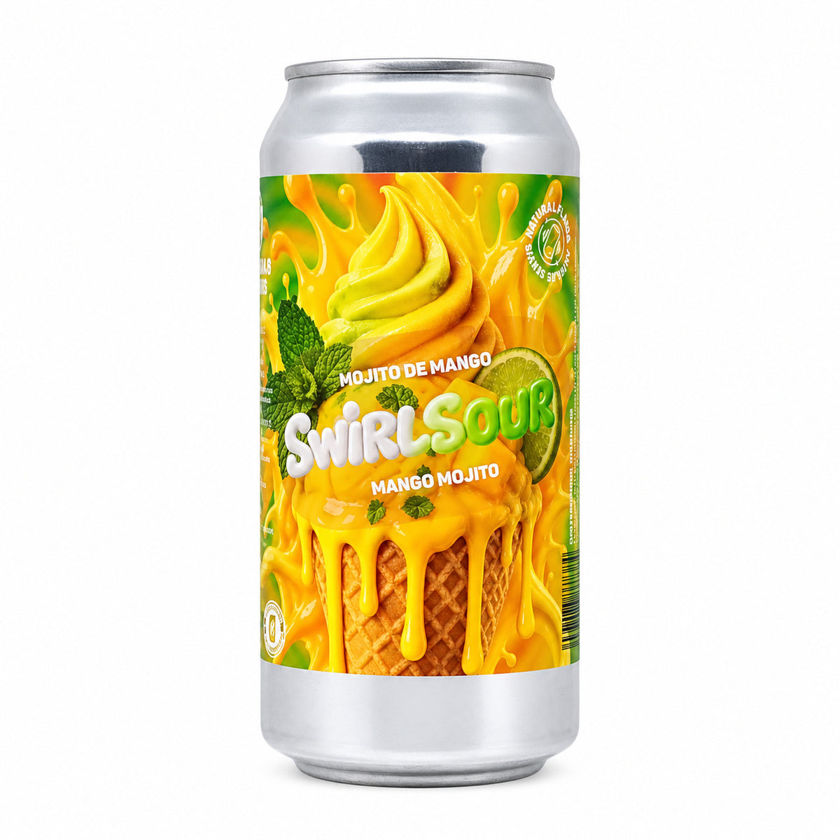 Malandar Breweing Swirl Sour Mango Mojoto  Smoothie Sour