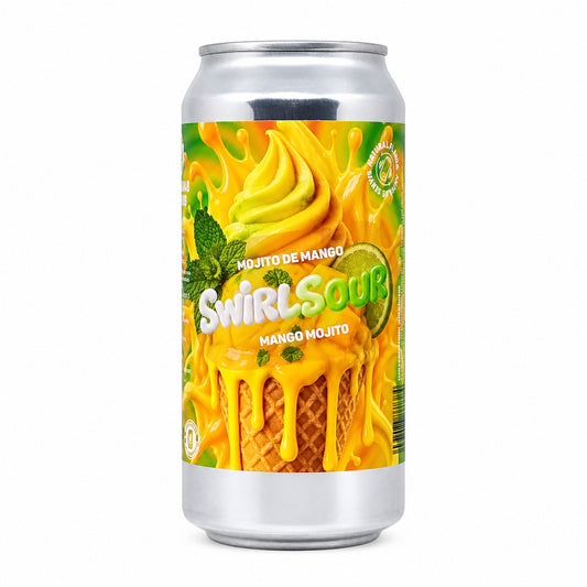 Malandar Breweing Swirl Sour Mango Mojoto  Smoothie Sour