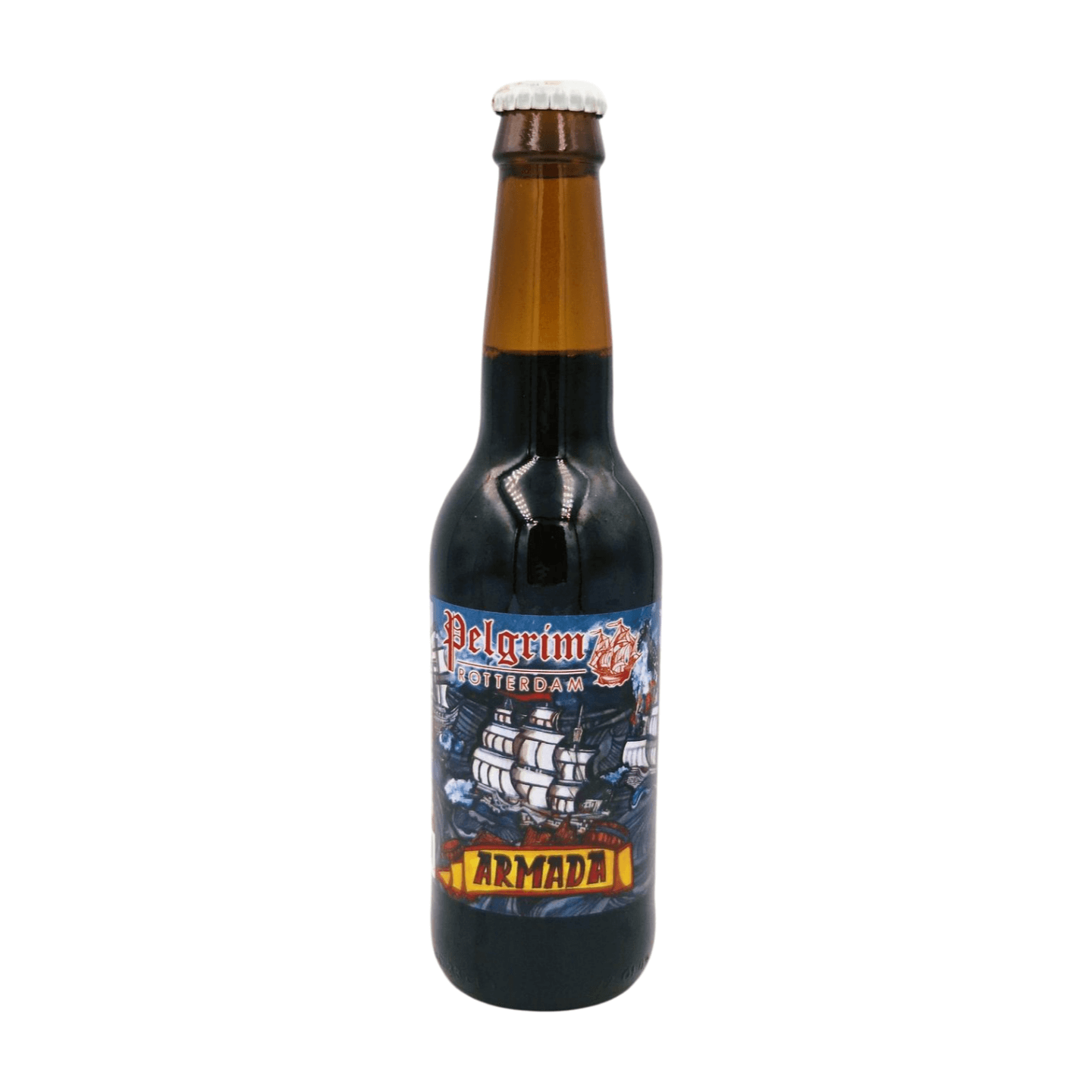 Armada des pèlerins | Stout impériale vieillie en fût de whisky Amrut 