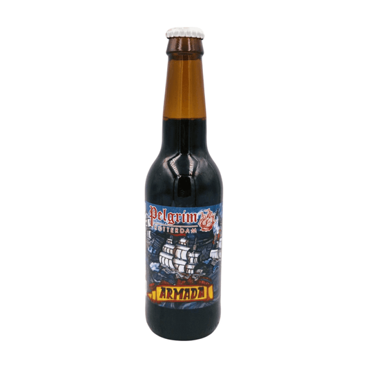 Armada des pèlerins | Stout impériale vieillie en fût de whisky Amrut 