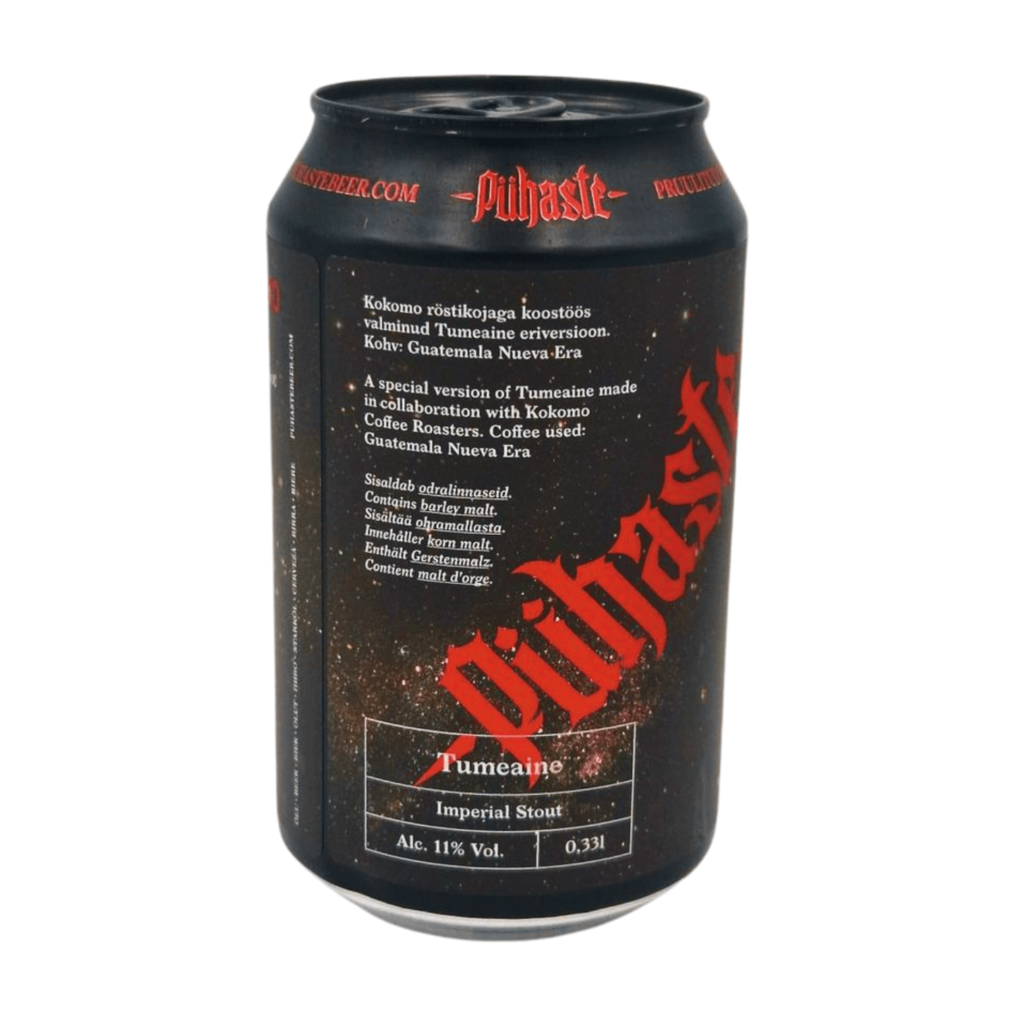 Pühaste Tumeaine | Café Stout