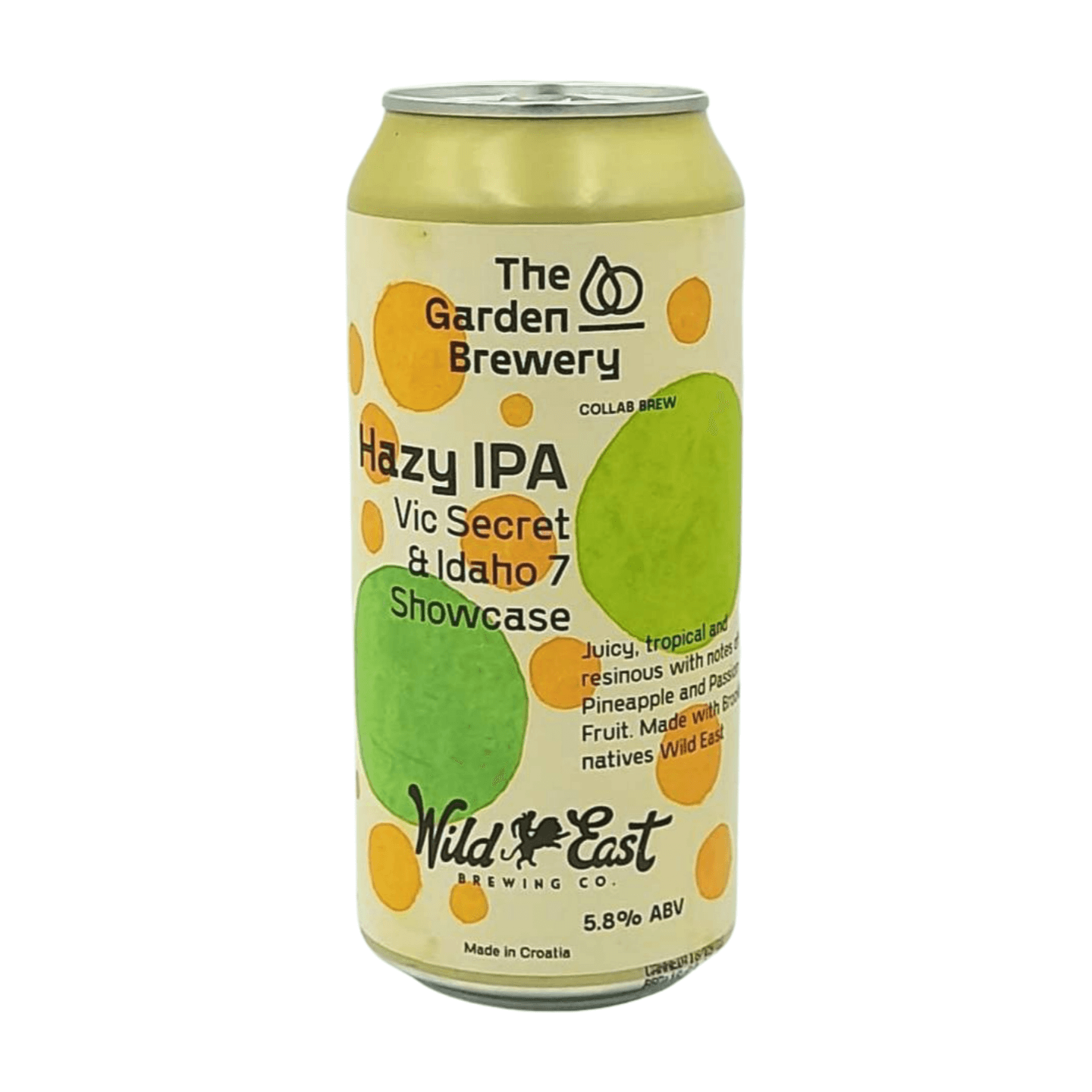 The Garden Brewery x Wild East Brewing Co. Hazy IPA Vic Secret & Idaho 7 | Hazy IPA Webshop Online Verdins Bierwinkel Rotterdam
