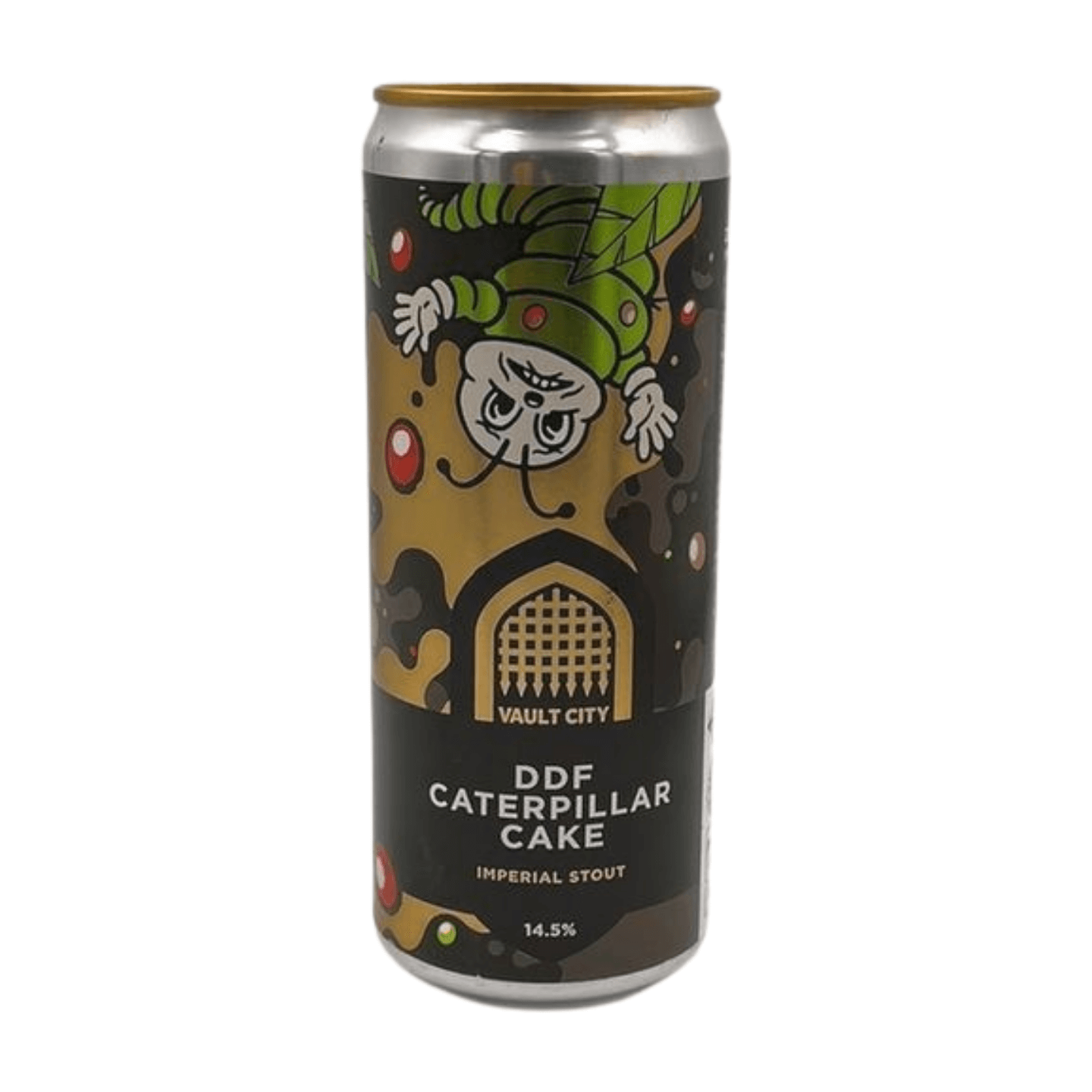 Gâteau chenille Vault City DDF | Imperial Stout