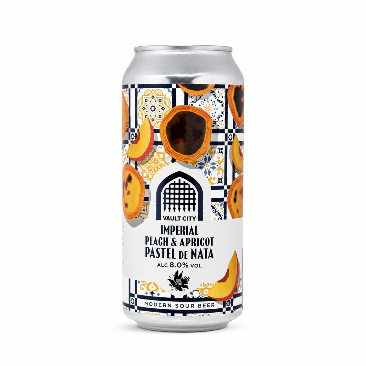 Vault City Imperial Peach & Apricot Pastel De Nata  Sour