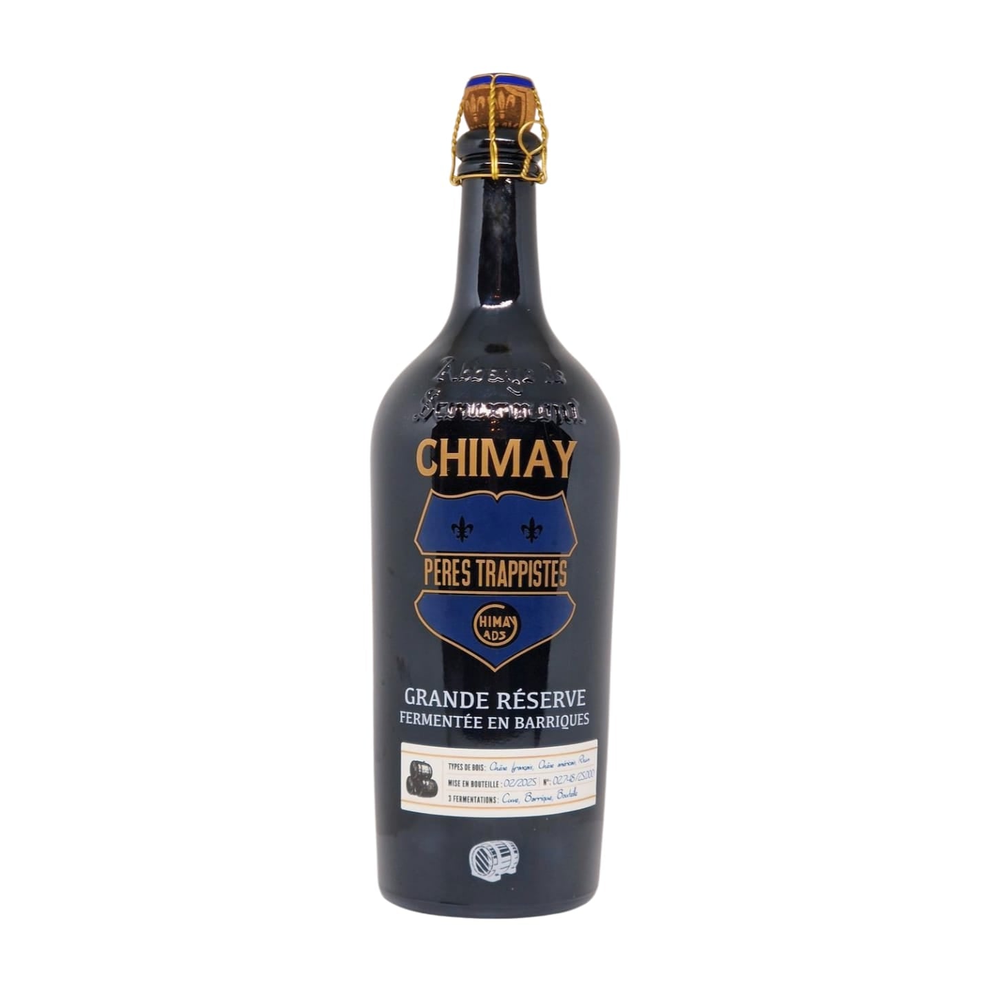Chimay Blauw BA Rhum 2025 | BA bière brune