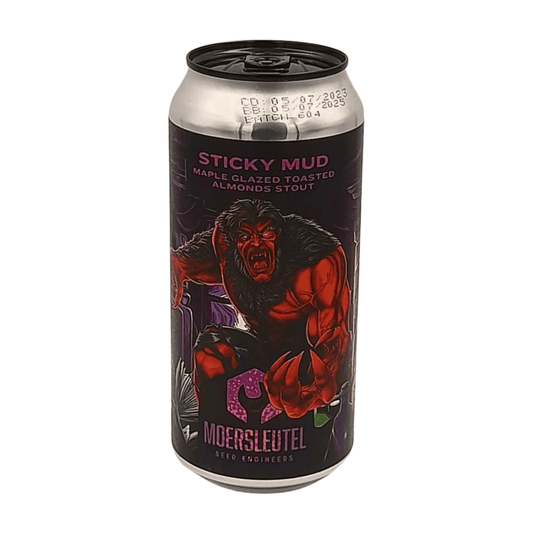 Moersleutel Craft Brewery Sticky Mud | Maple Glazed Toasted Almonds Stout
