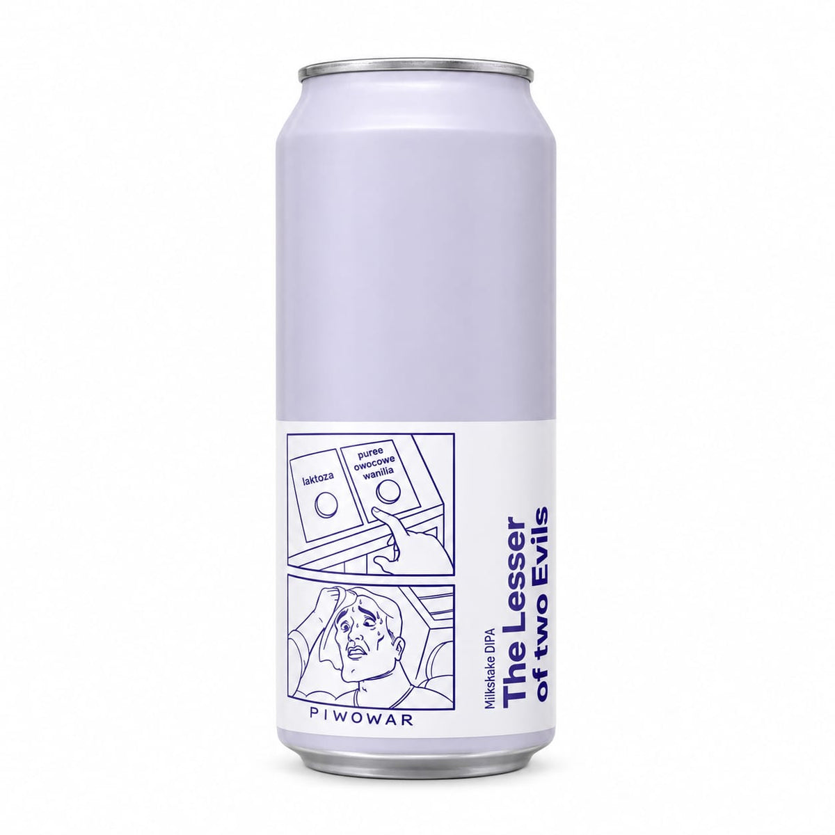 Ziemia Obiecana The Lesser of Two Evils Milkshake DIPA