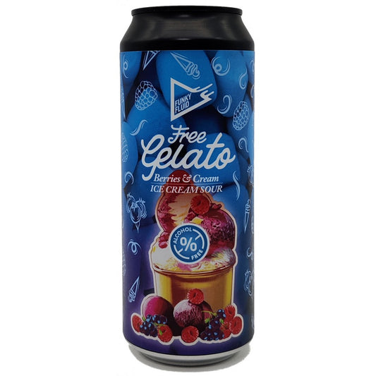 Gelato sans liquide Funky : Baies et crème | Aigre sans alcool