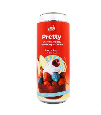 Magic Road Pretty : Cerises, Pommes, Fraises et Crème | Pâtisserie acidulée