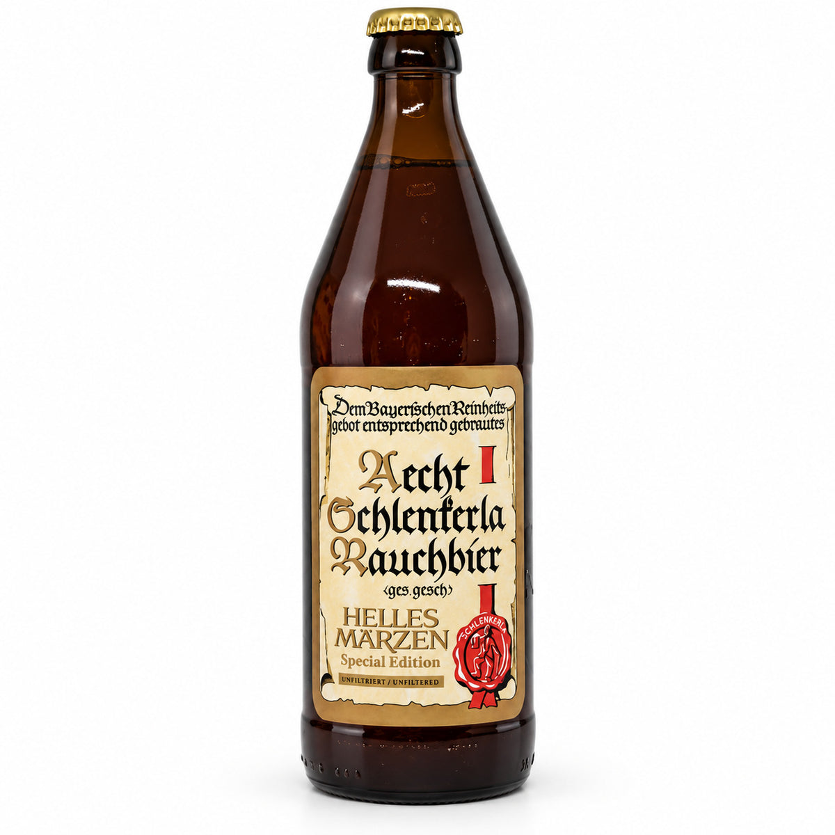 Schlenkerla Helles Märzen Special Edition Unfiltriert / Pale Edition | Smoked Märzen